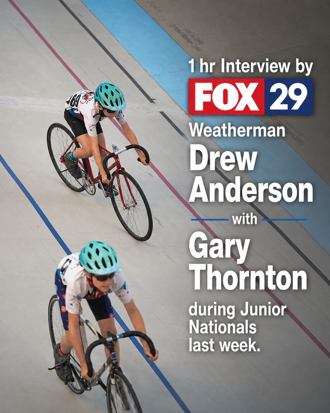 1-Hour FOX29 Interview With Drew Anderson