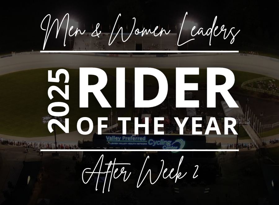 Updated Rider of the Year Standings