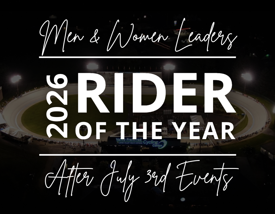 2026 Rider of the Year Points Standings After July 3rd Events
