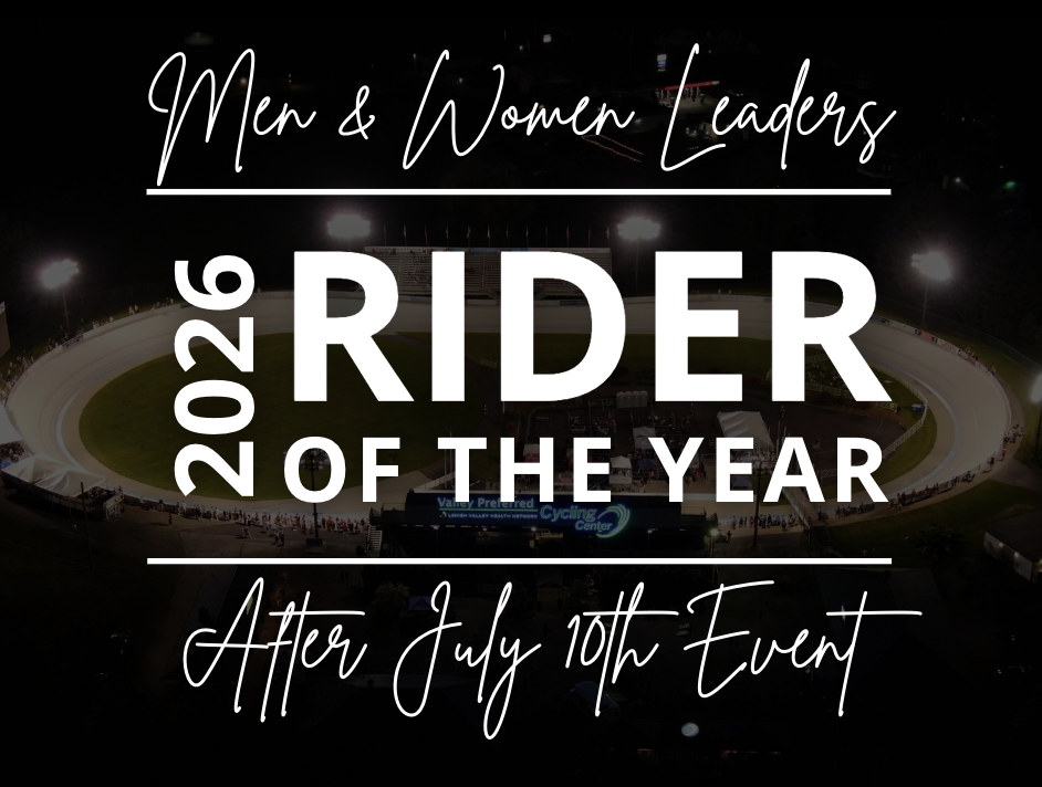 2026 Rider of the Year Points Standings After July 10th Event